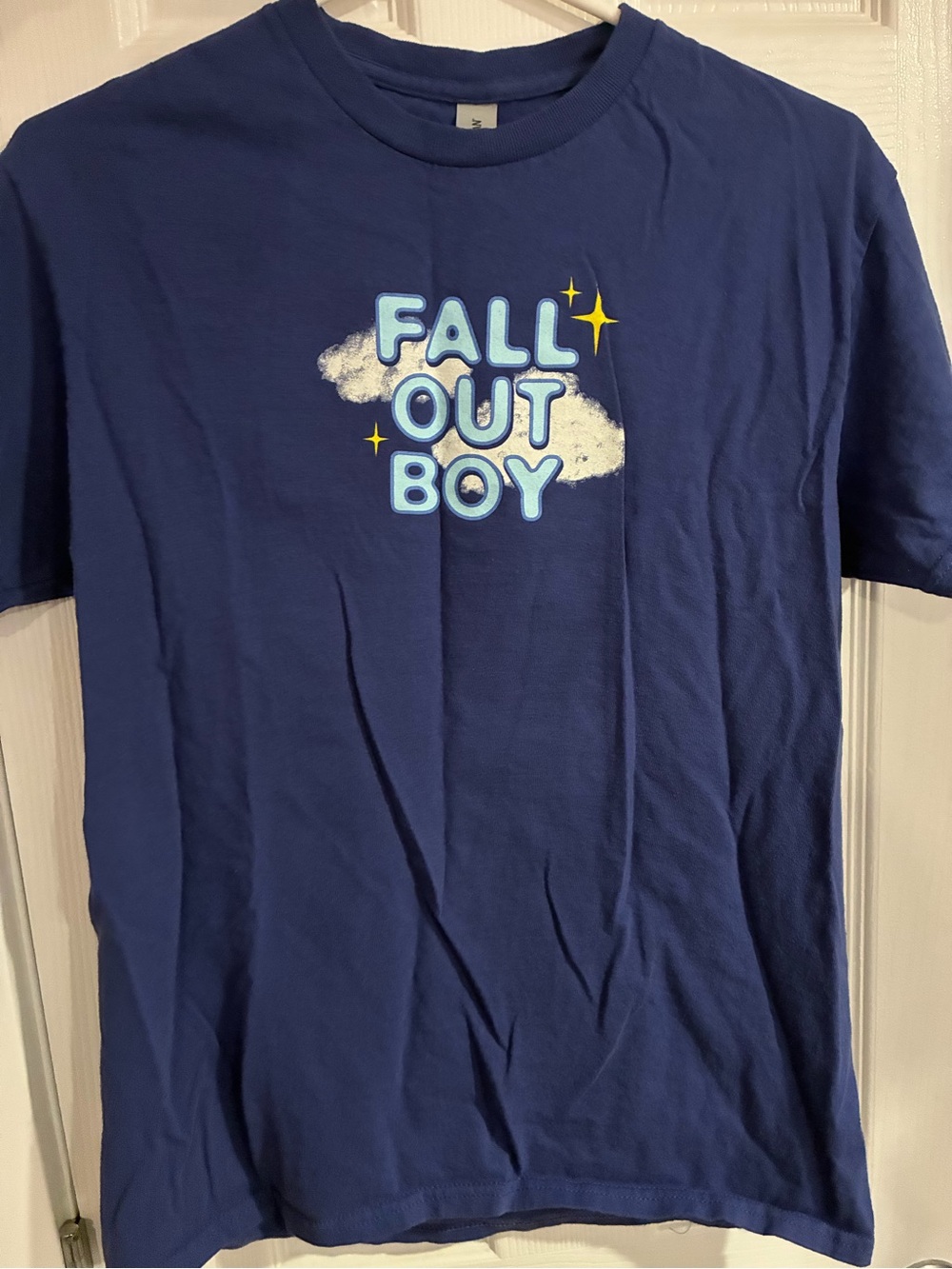 Blue 'Fall Out Boy' Concert t-shirt